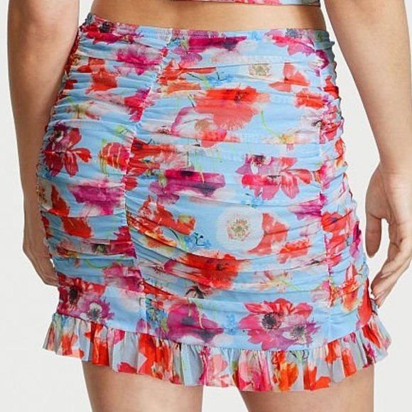 Ruched mini skirt - Picture 4 of 4